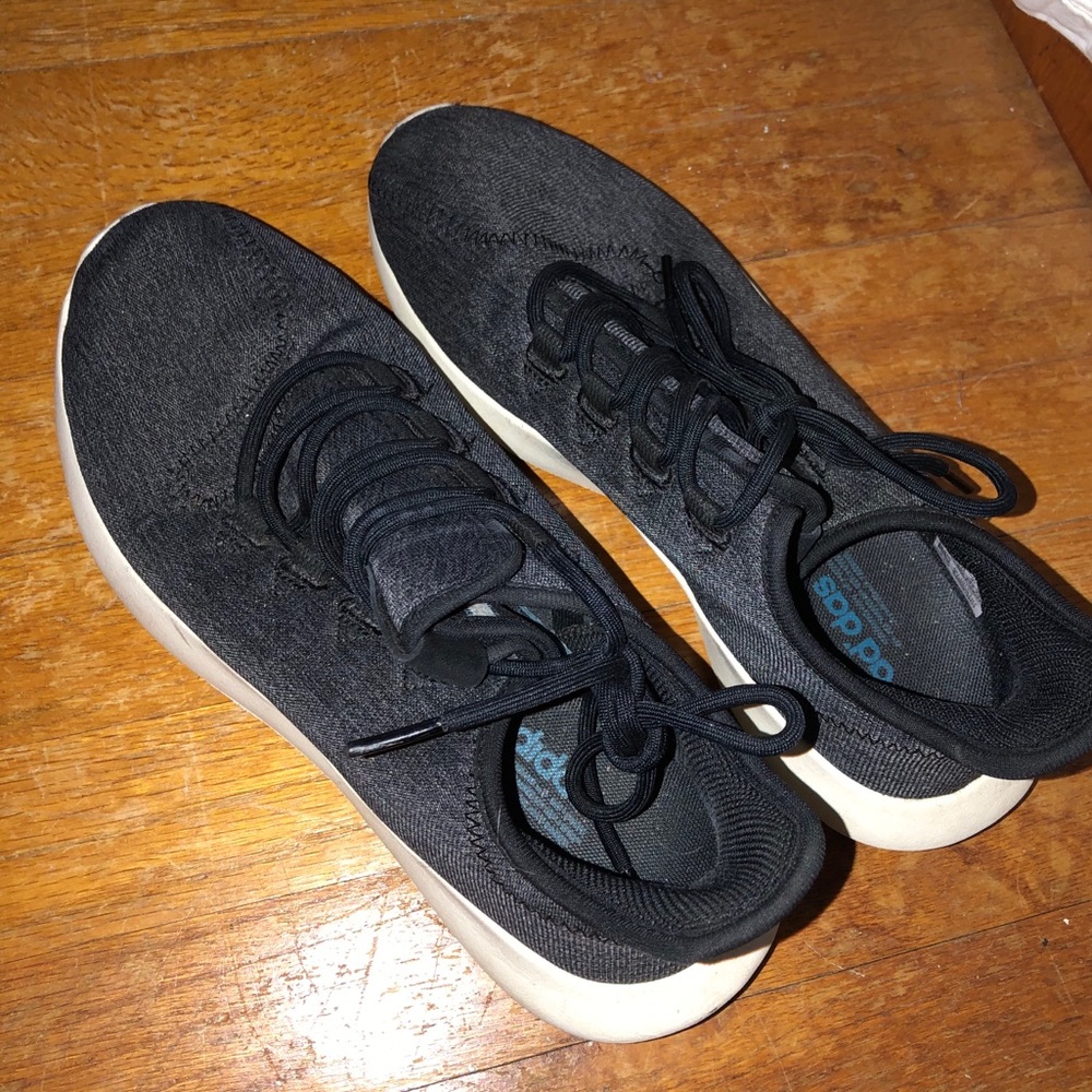 Charcoal Grey Adidas Sneakers